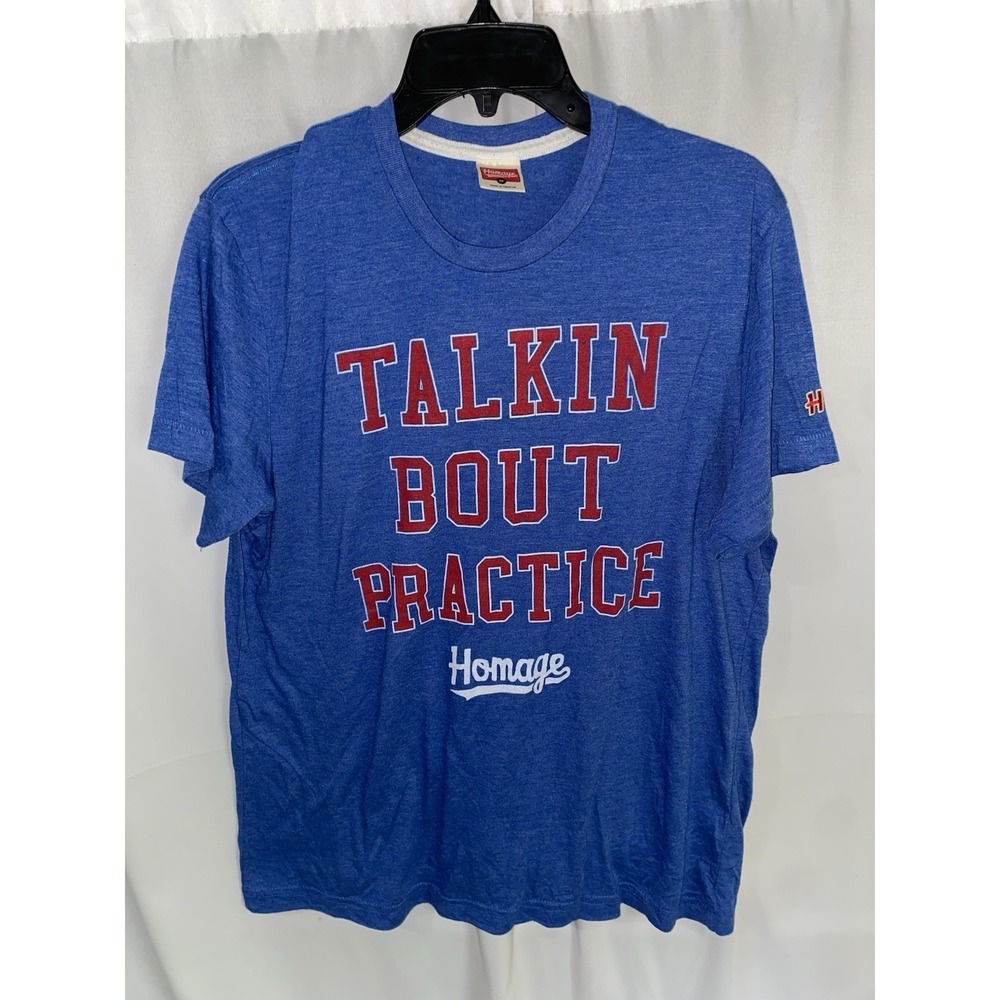 Homage Talkin Bout Practice Allen Iverson T Shirt Medium